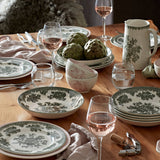 Dark Green Asiatic Pheasants Medium Plate