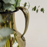 Royal Fumé Mouth Blown Recycled Glass Carafe