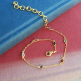 She's A Rainbow Gemstone Bracelet
