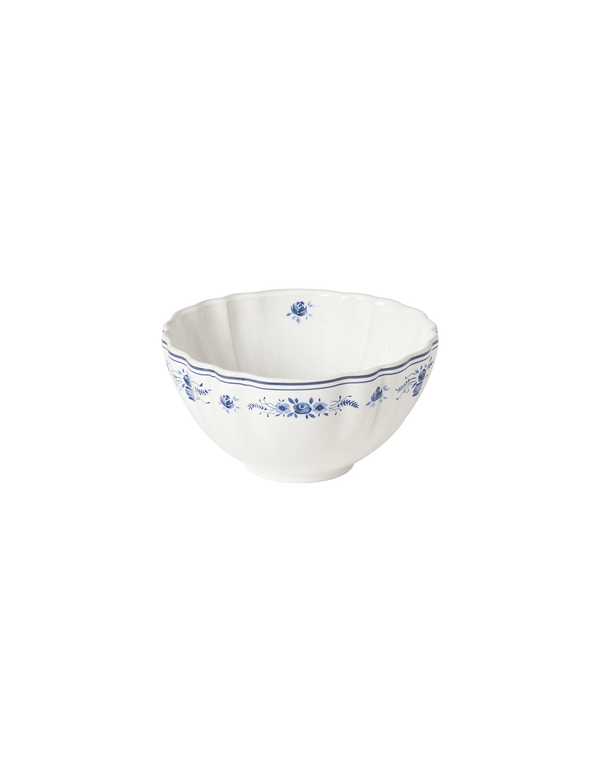 Filet Blue Floral Cereal Bowl - Faire Living