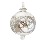 Egyptian Glass Silver Garland Ornament