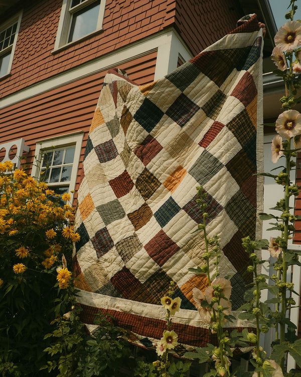 Cabin Cotton Patchwork Quilt