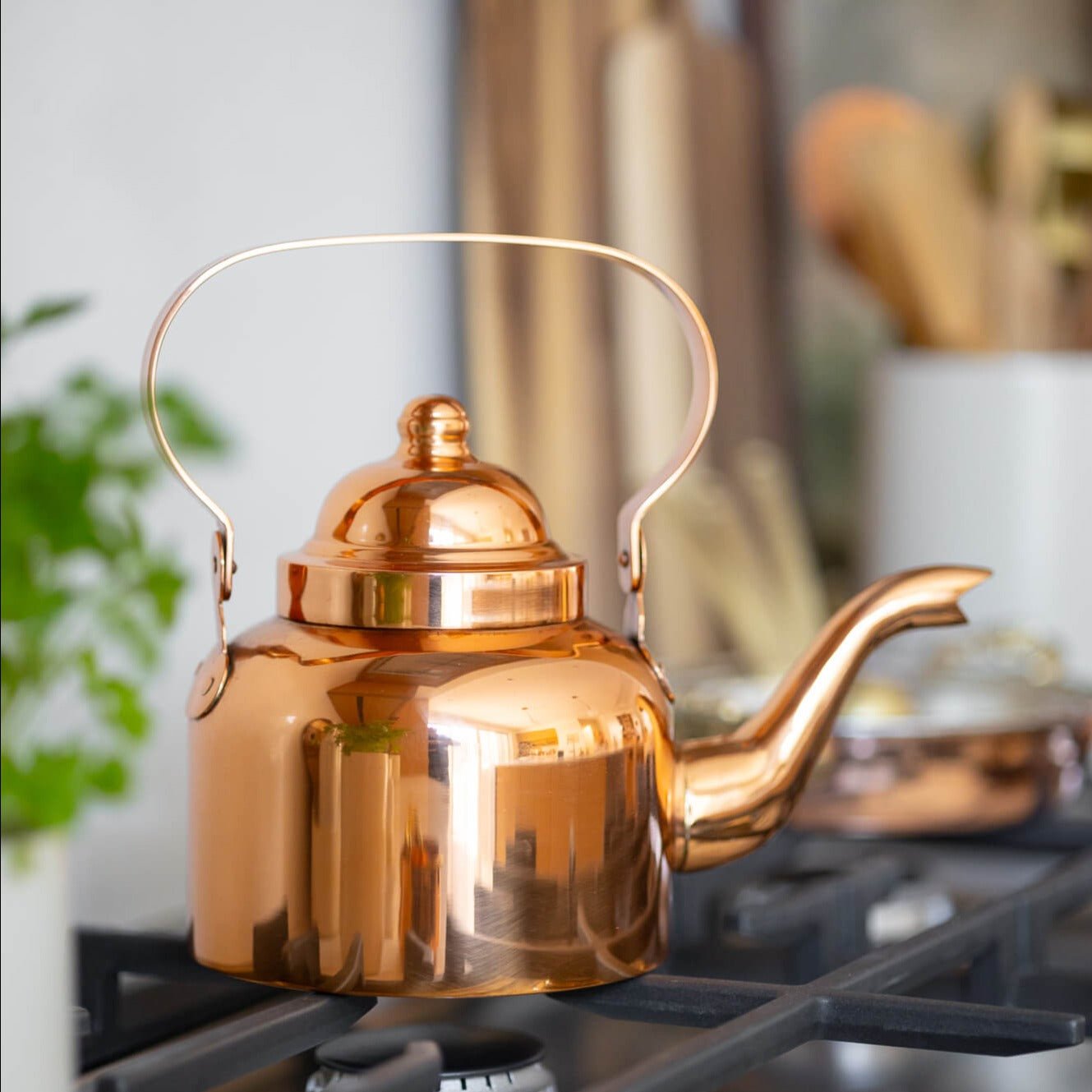 Pure Copper Kettle – Faire Living1