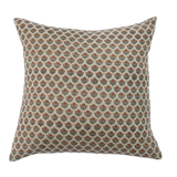 20x20 Bailey Linen Blockprint Pillow
