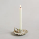 Gerbera candle stand white