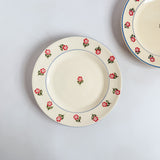 Brixton Scattered Rose Dessert Plate