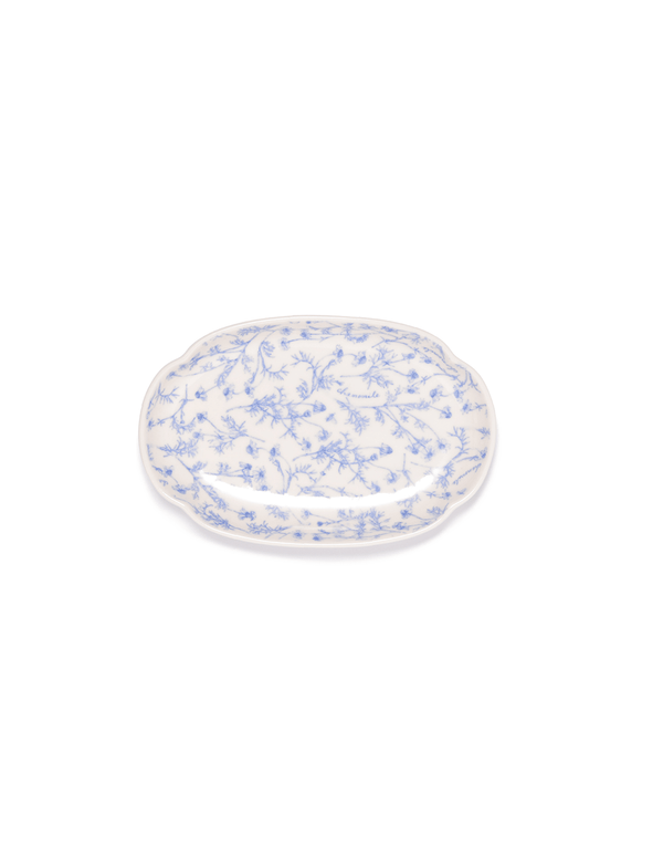 Chamomile Porcelain Oval Plate - Faire Living