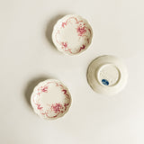 Rose Japanese Porcelain Petite Plate