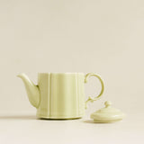 Green Japanese Porcelain Teapot
