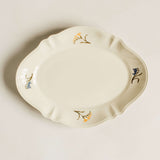 Mignardises Hand Painted Porcelain Serving Dish