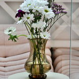 Pichet Fumé Mouth Blown Recycled Glass Hurricane Vase