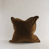 Cotton Velvet Cover Walnut