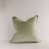 Cotton Velvet Cover Celery