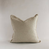Cotton Velvet Cover Taupe