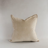 Cotton Velvet Cover Taupe