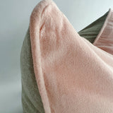 Cotton Velvet Cover Blush
