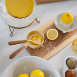 Seeded Glass Scullery Jar
