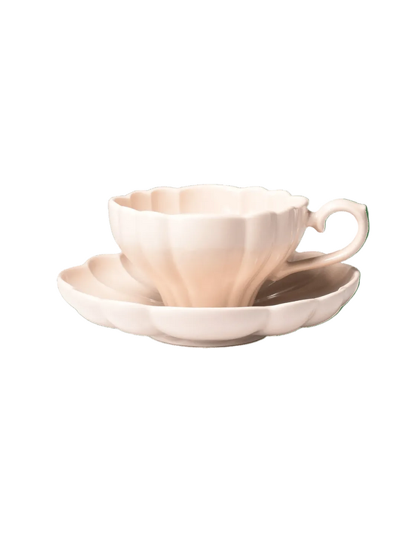 Pink Bouquet Teacup & Saucer - Faire Living