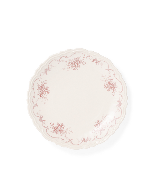 Rose Japanese Porcelain Plate