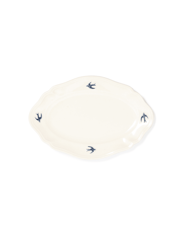 Sparrow Japanese Porcelain Serving Platter - Faire Living
