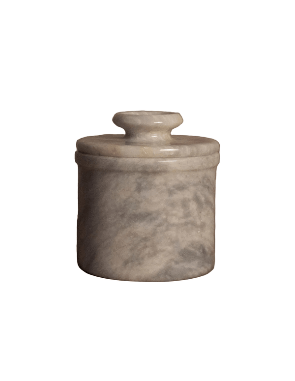 Grey Marble Butter Keeper