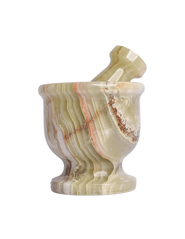 Green Onyx Mortar & Pestle
