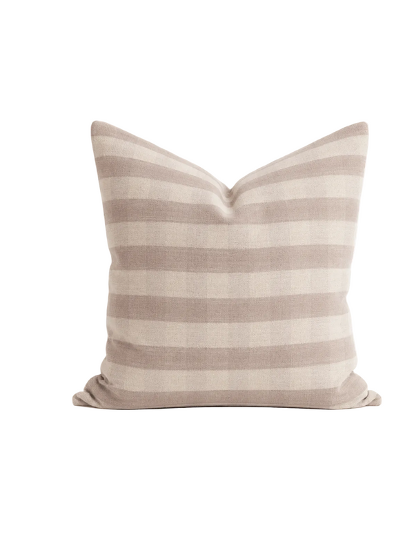 Dusty Rose Gingham Cotton Cover