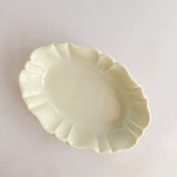 Rakott Scalloped Porcelain Baking Dish by Marumitsu Poterie of Japan