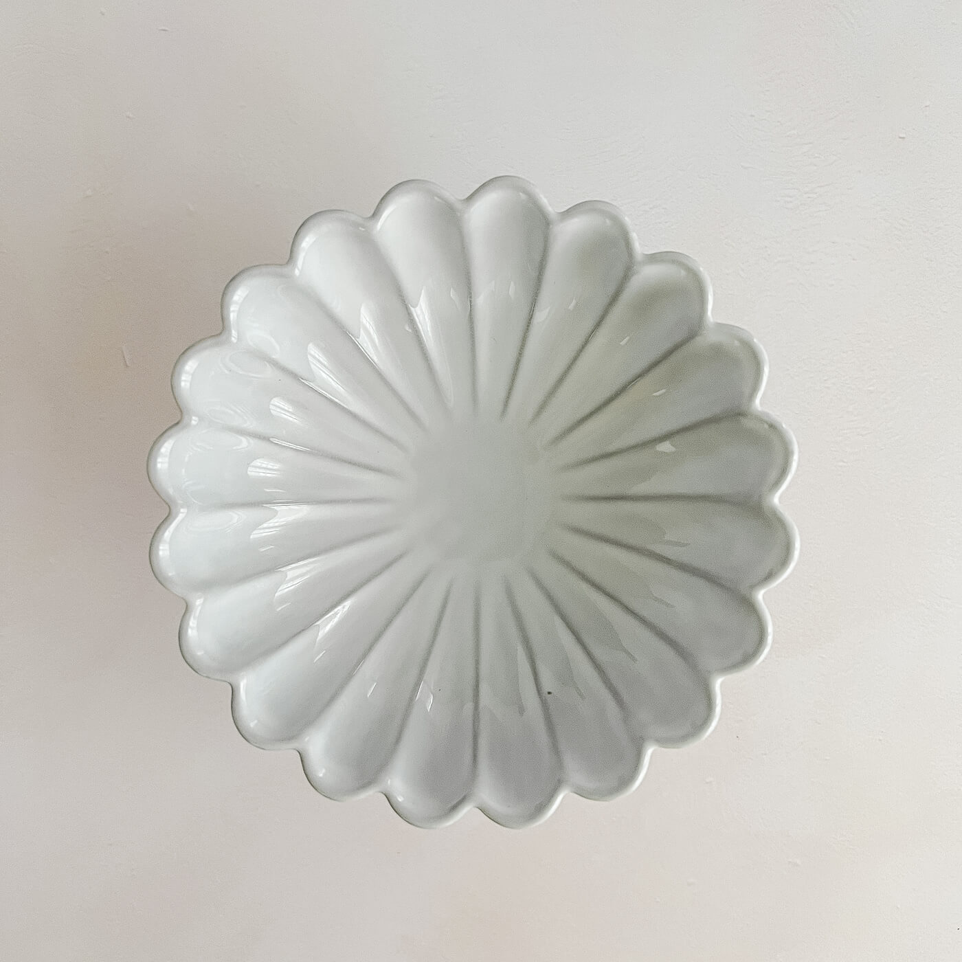 Grey Blossom Compote Dish by Marumitsu Japan