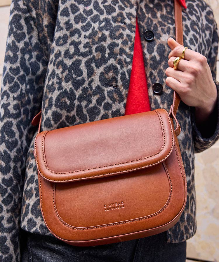 Cognac Nina Classic Leather - Faire Living