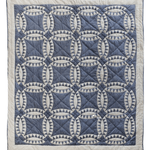 Wedding Ring Patchwork Organic Cotton Quilt - Faire Living