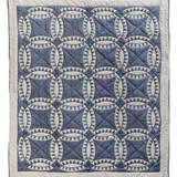 Wedding Ring Patchwork Organic Cotton Quilt - Faire Living