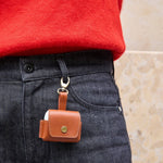 Airpods Case - Cognac Classic Leather - Faire Living