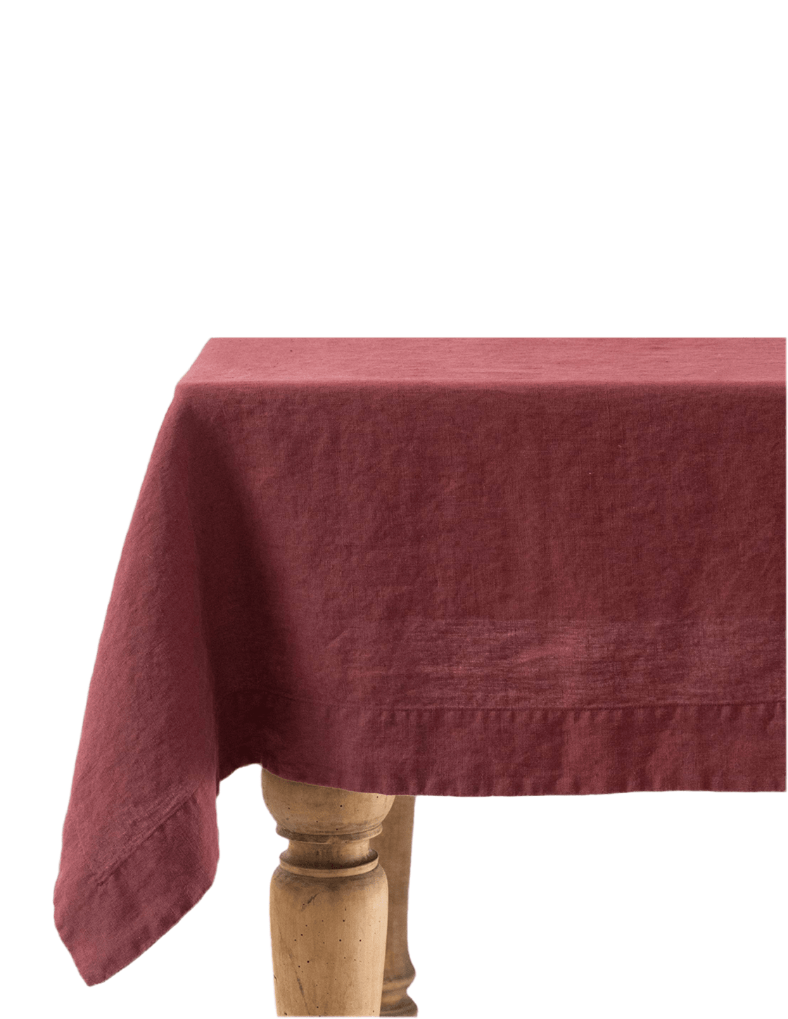 Marsala Linen Tablecloth - Faire Living