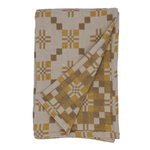 St Davids Cross Welsh Wool Throw in Shore - Faire Living
