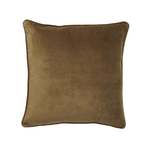 Cotton Velvet Cover Caramel - Faire Living