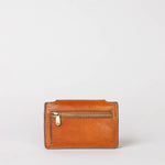 Harmonica Leather Wallet in Cognac - Faire Living