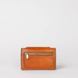 Harmonica Leather Wallet in Cognac - Faire Living