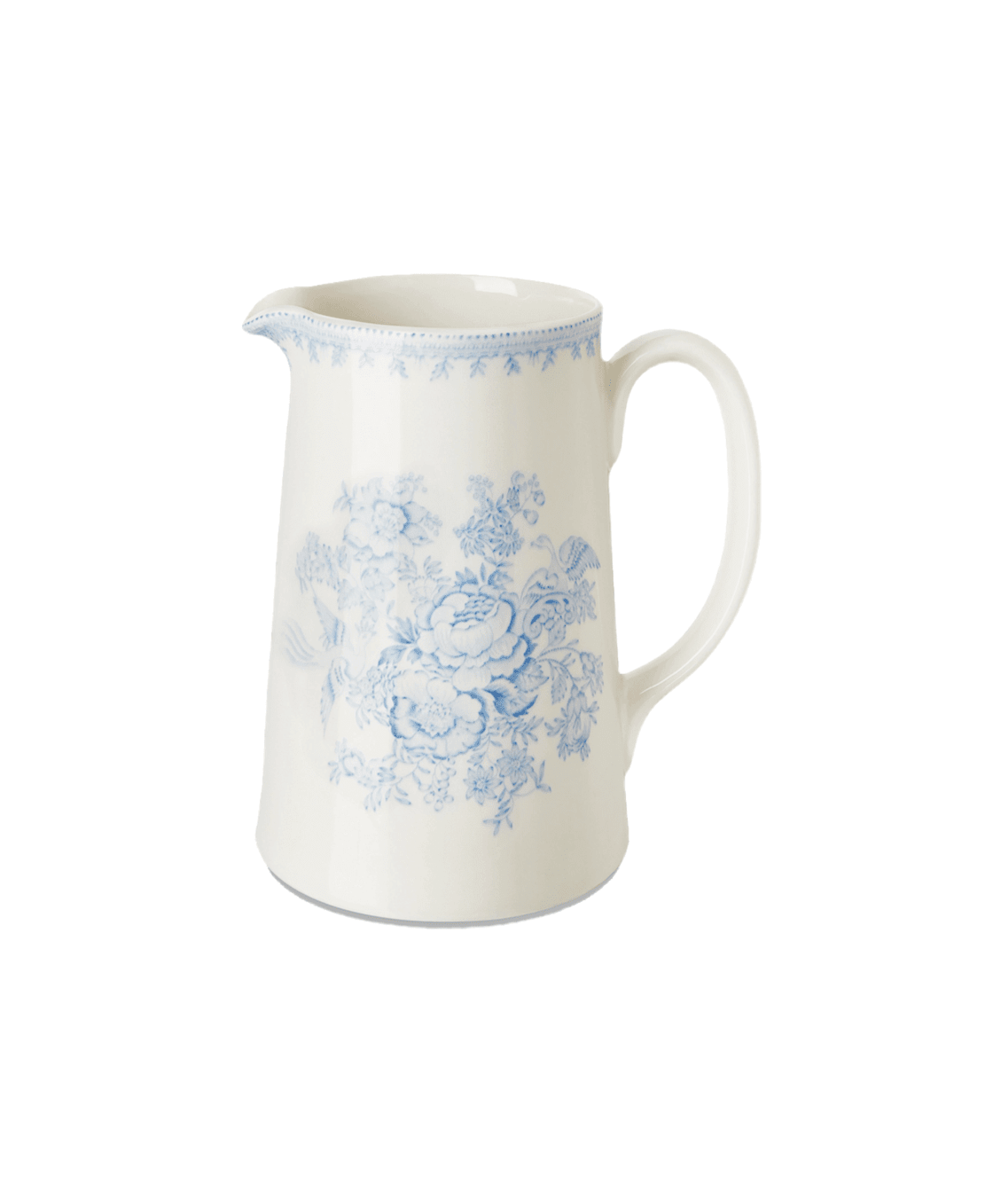 Blue Asiatic Pheasants Large Tankard Jug - Faire Living