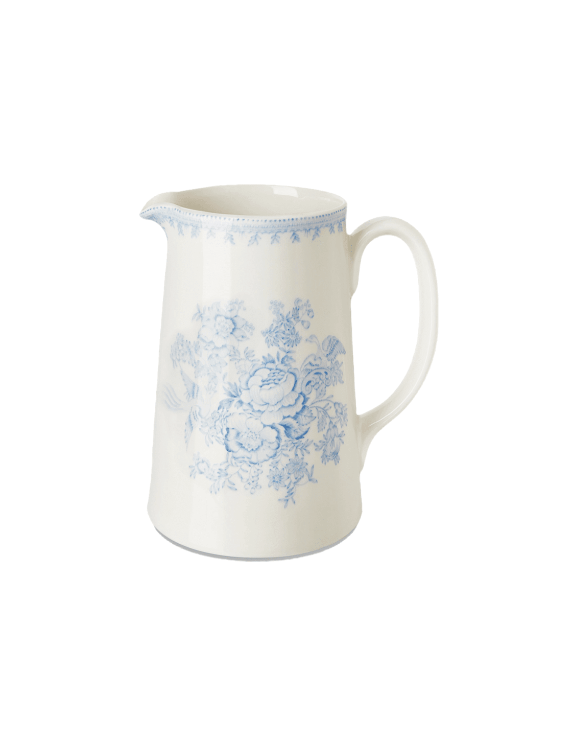 Blue Asiatic Pheasants Large Tankard Jug - Faire Living