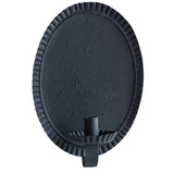 Iron Handcrafted Oval Candle Sconce