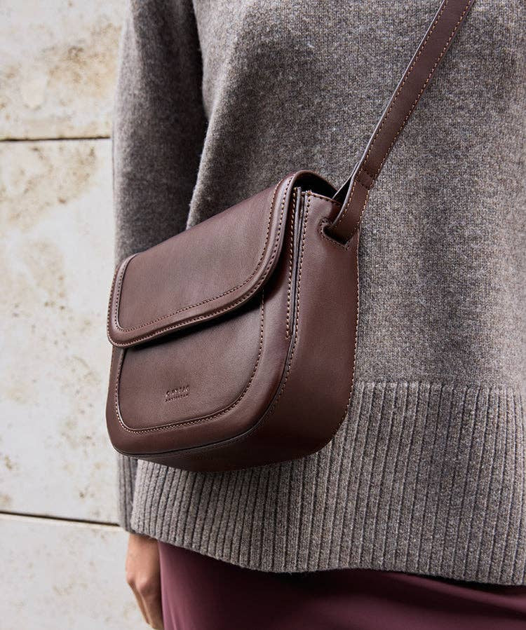 Chocolate Nina Classic Leather - Faire Living