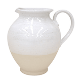 Fattoria White Jug Pitcher - Faire Living