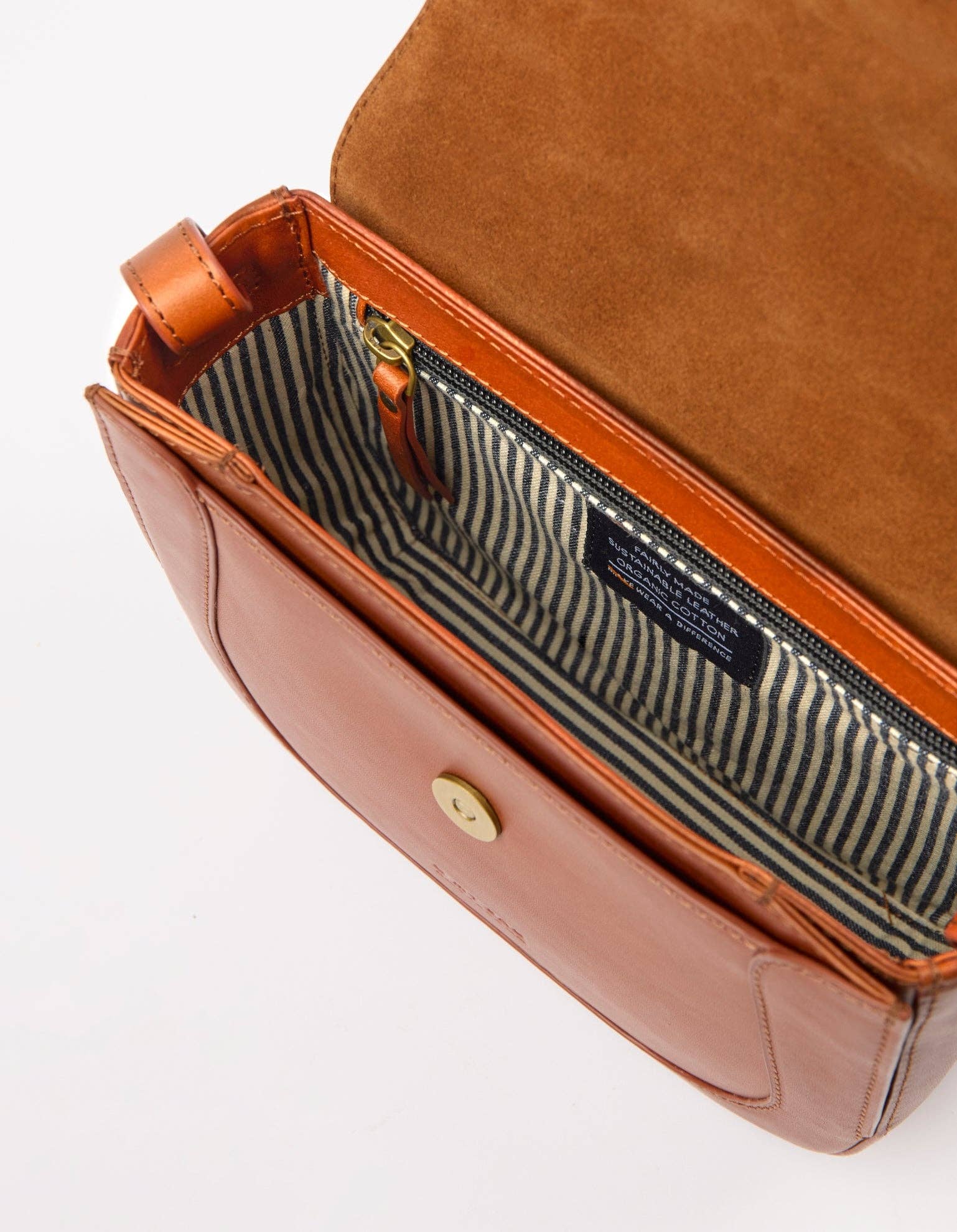 Cognac Nina Classic Leather - Faire Living