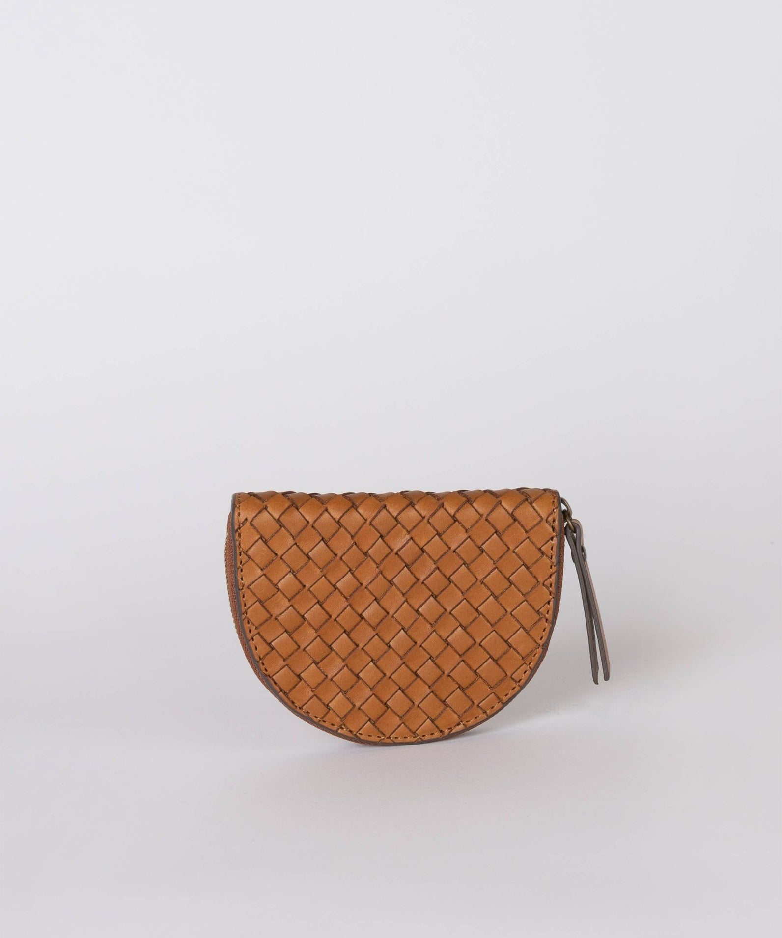 Woven Leather Coin Purse - Faire Living
