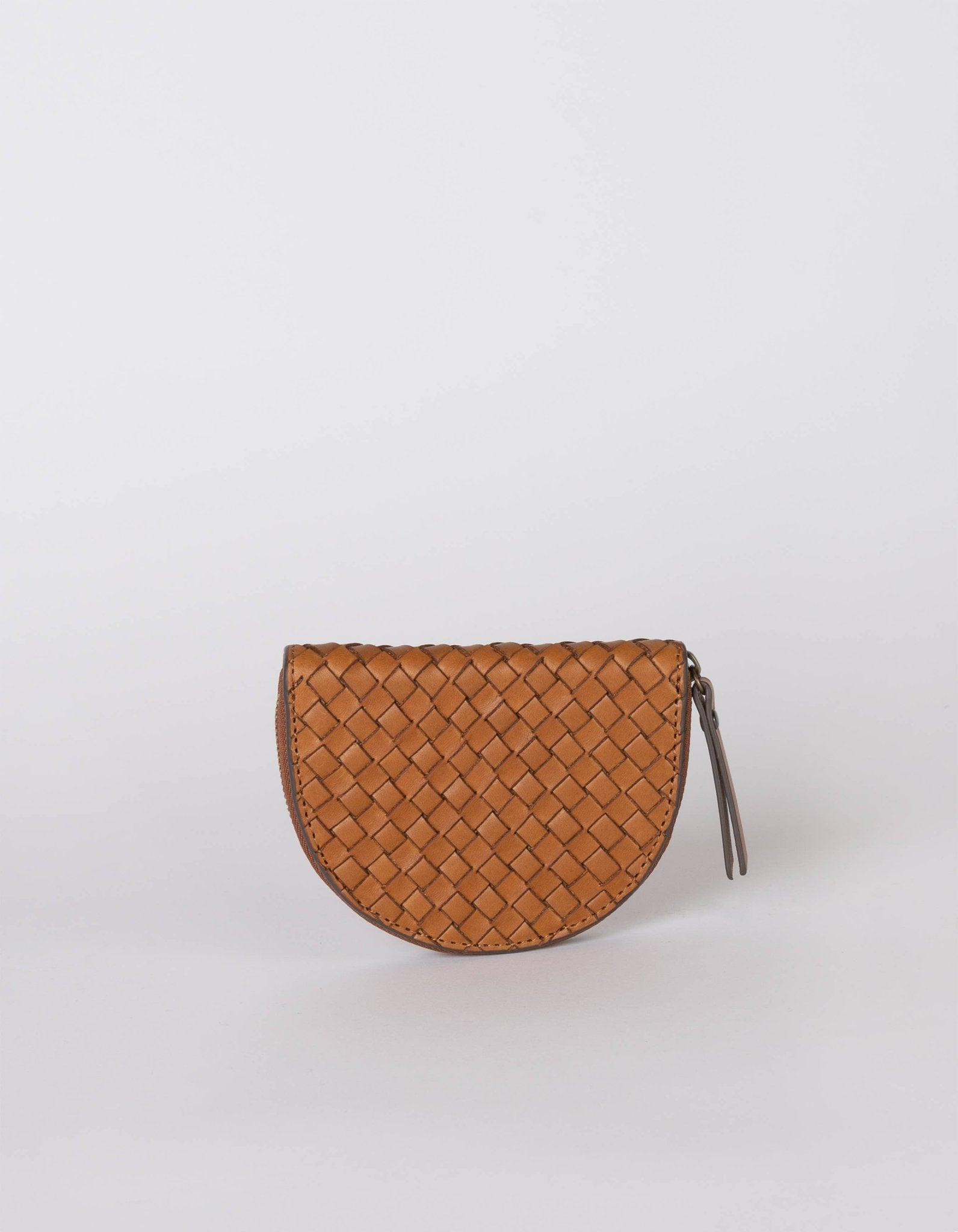 Woven Leather Coin Purse - Faire Living