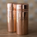 Copper Salt & Pepper Shakers
