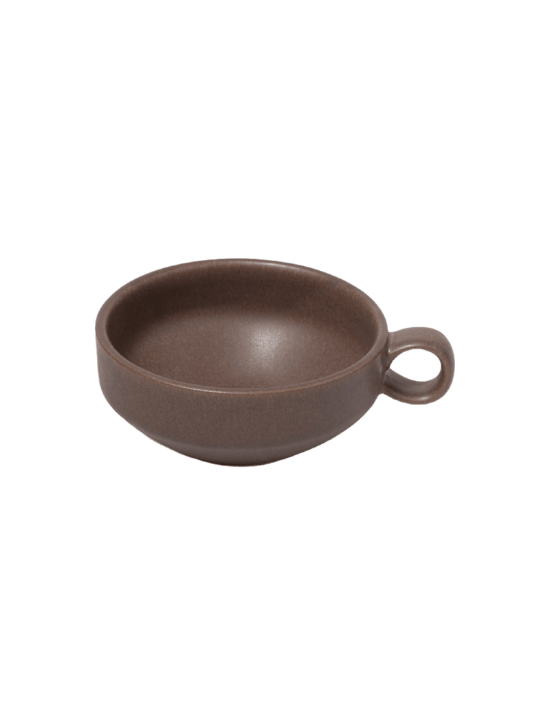 Japanese Ceramic Handled Soup Cup