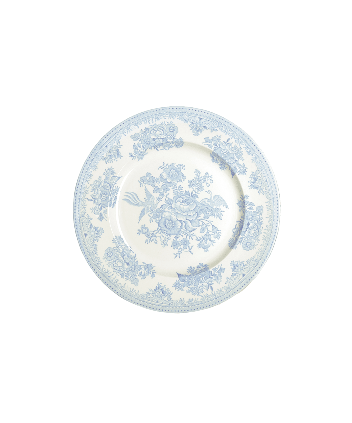 Blue Asiatic Pheasants Medium Plate - Faire Living