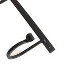 Wrought Iron Rack with Hooks